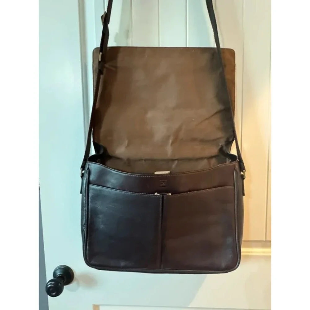 Pyper Turner Leather Briefcase & Matching Executive Padfolio Set